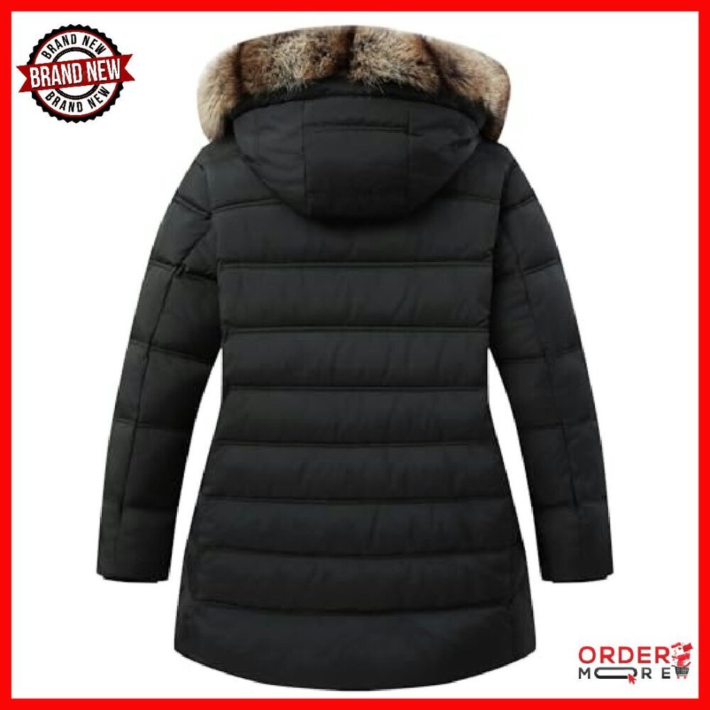 Plus Size Down Puffer Jacket Windproof Waterproof… - image 3